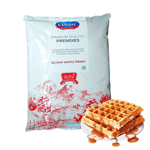 Belgian Waffle Premix Eggless (3 kgs)