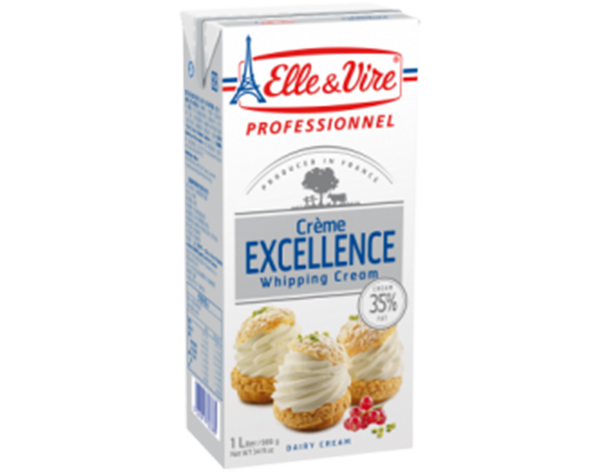 Excellence Whip Cream 35.1% FAT (1 ltr)